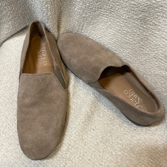 Franco Serto Suede Loafer Flats Size 8M - Picture 2 of 10